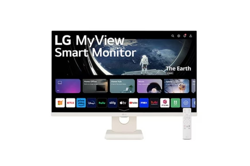 LG 27 inch Full HD IPS Panel Smart Monitor (White) At just Rs. 16,999 [MRP 24,500]