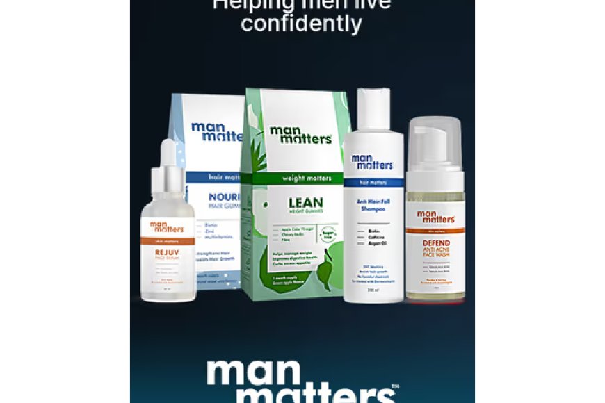 Up to 25% off on Man Matters products