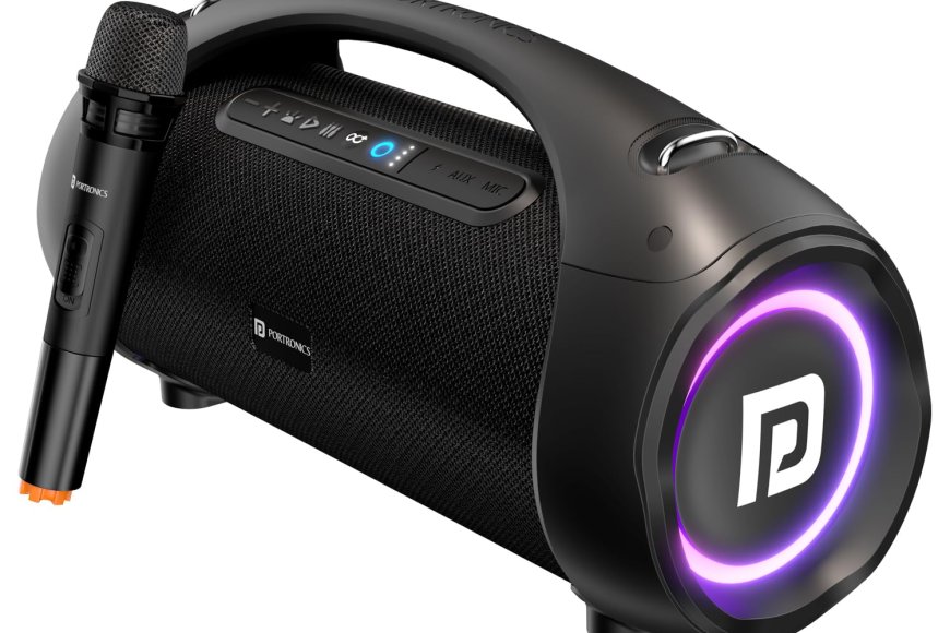 Portronics Dash 12 60W Wireless Bluetooth Party Speaker At just Rs. 6999 [MRP 12,999]