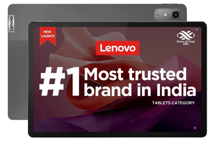 Lenovo Tab P12 Wi&Fi Only Tablet (Storm Grey, 8GB RAM, 256GB ROM) At just Rs. 28,999 [MRP 42,000]
