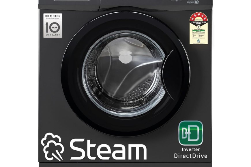 LG 9 Kg 5 Star Inverter Fully&Automatic Front Load Washing Machine At just Rs. 37,990 [MRP 49,990]