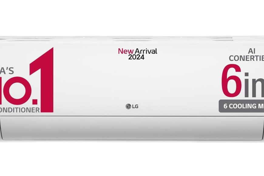 LG 1 Ton 5 Star AI 6&in&1 Convertible Cooling Split Inverter AC At just Rs. 39,990 [MRP 75,990]