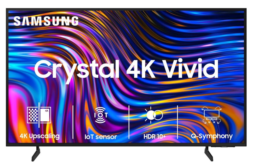 Samsung 138 cm (55 inch) Crystal 4K Vivid Ultra HD Smart LED TV At just Rs. 46,990 [MRP 64,900]