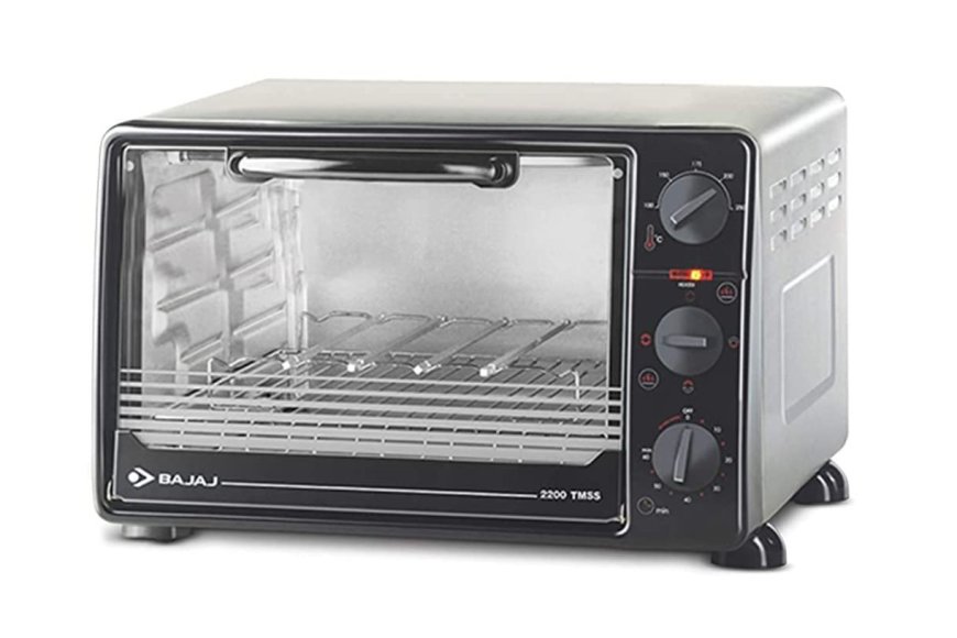 Bajaj 22 L 2200 TMSS Oven Toaster Griller (OTG) At just Rs. 5999 [MRP 10,550]
