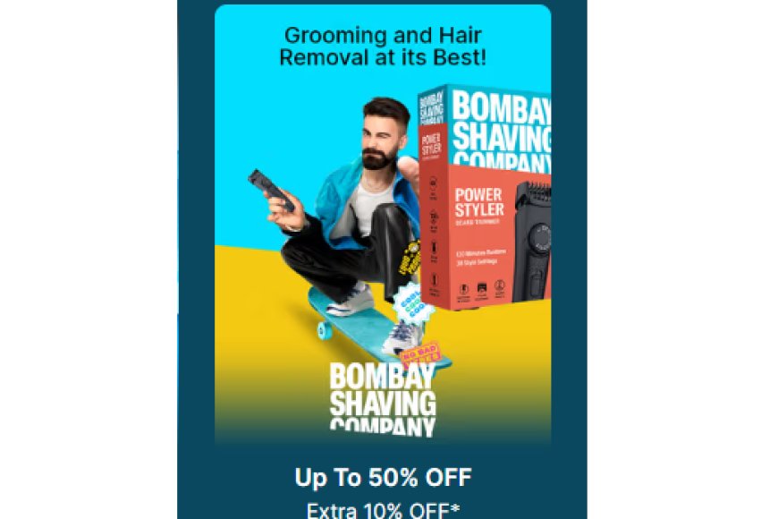 Up to 50% off on Bombay Shaving Company products