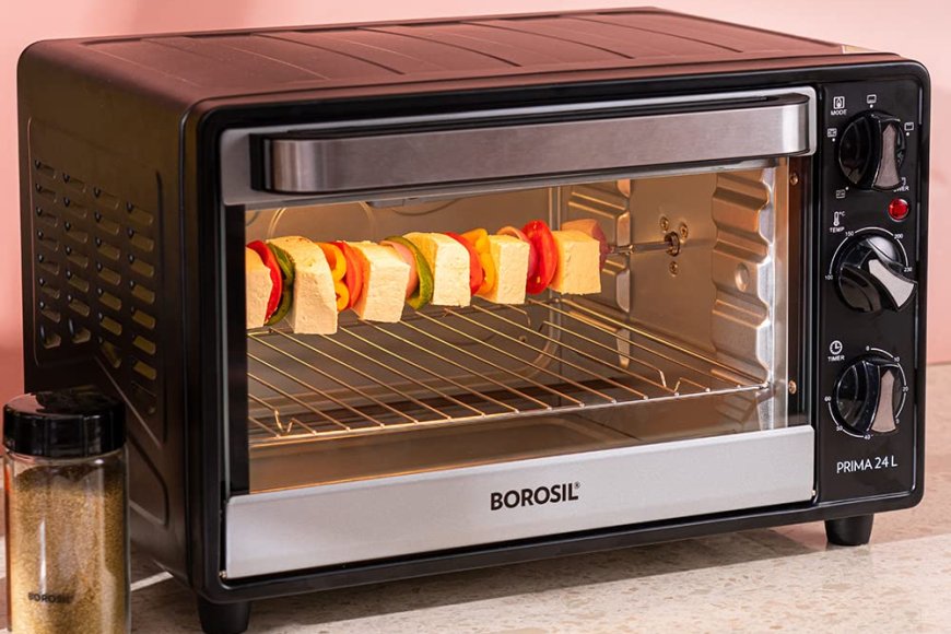 Borosil Prima 24 L Oven Toaster &amp; Grill (Black) At just Rs. 6499 [MRP 8190]
