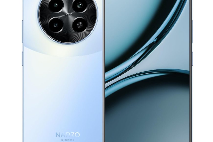 Realme Narzo 70 5G (Ice Blue, 6GB RAM, 128GB Storage) At just Rs. 15,999 [MRP 19,999]