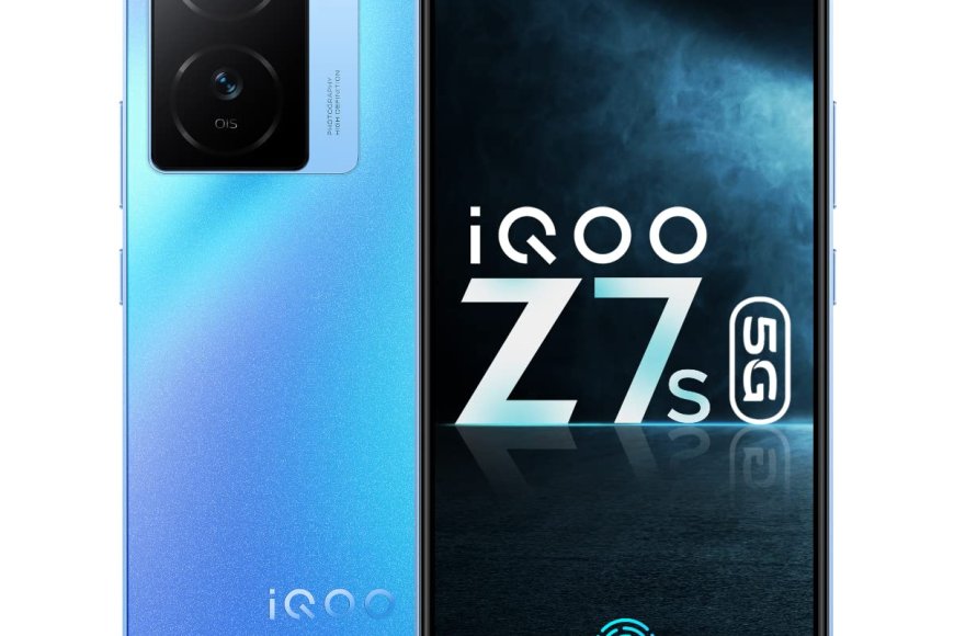 iQOO Z7s 5G by vivo (Norway Blue, 6GB RAM, 128GB Storage) At just Rs. 14,999 [MRP 23,999]