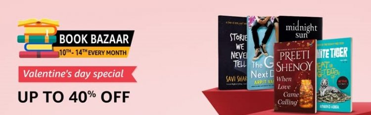 Book Bazaar: Up to 40% off on Books