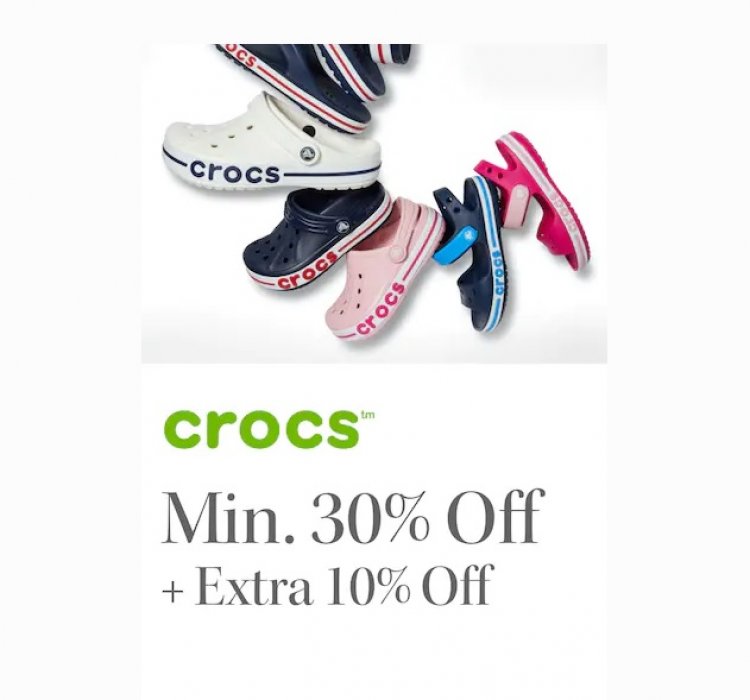 10 off crocs