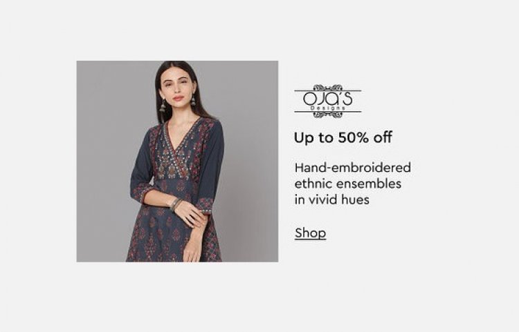 Up to 50% off on Ojas Designs