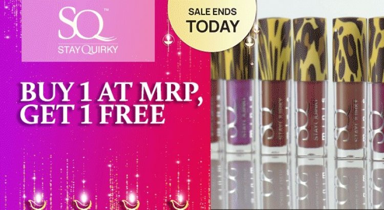 Buy 1 Get 1 Free on Stay Quirky products