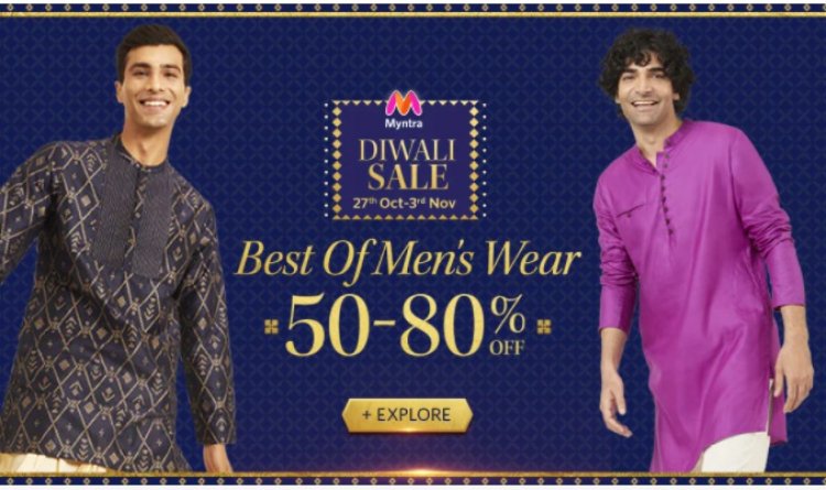 Diwali Sale: Get 50-80% off on Men's Wear
