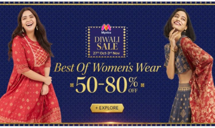 Diwali Sale: Get 50-80% off on Women's Wear