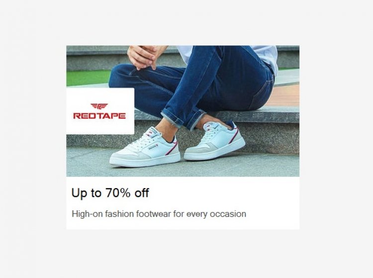 Up to 70% off on Red Tape Footwear
