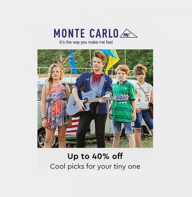 Up to 40% off on Monte Carlo Kids Brand