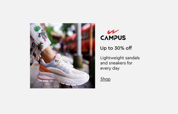 Up to 30% off on Campus Footwear