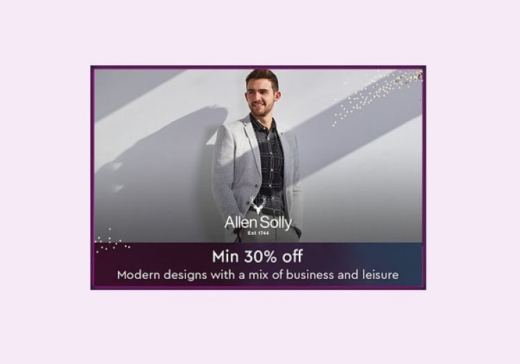 Minimum 30% off on Allen Solly Brand