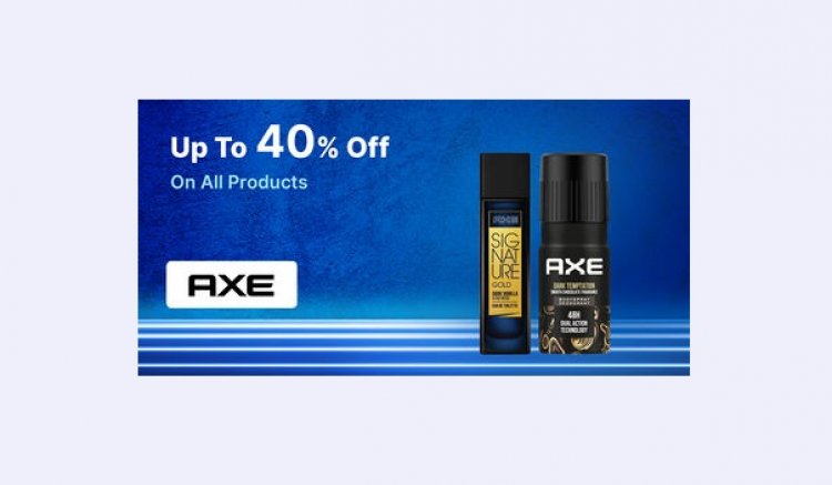 Up to 40% off on Axe products