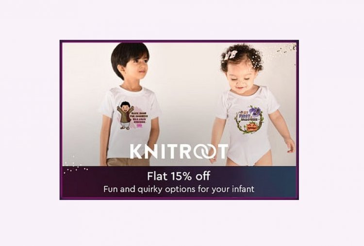 Flat 15% off on Knitroot Brand