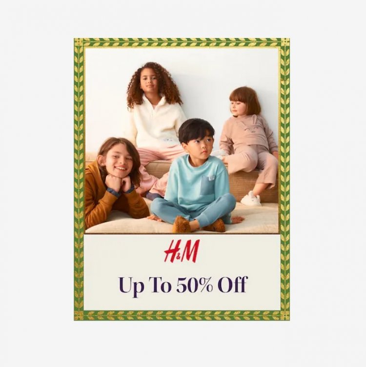 Up to 50% off on H&M Kids Brand