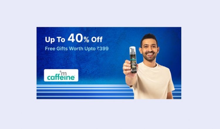 Up to 40% off + Free Gifts on mCaffeine products