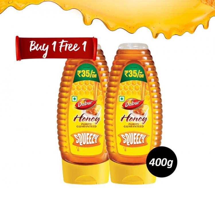Buy 1 Get 1 Free on Dabur Honey 400 gm