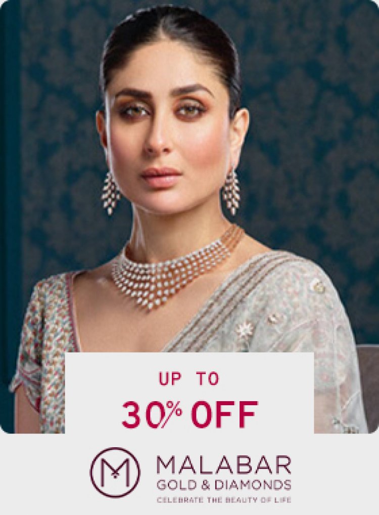 Up To 30% off on Malabar Jewellery