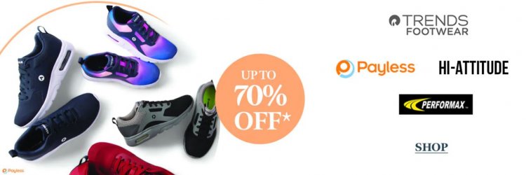 Up To 70% off on Footwear