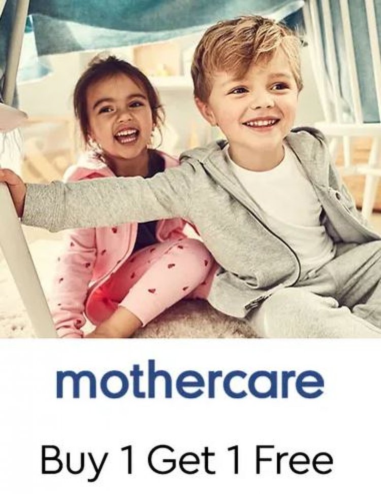 Buy 1 Get 1 Free on Mothercare brand