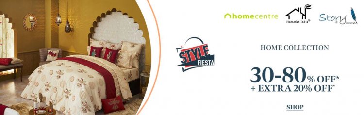 30-80% off on Home Collection