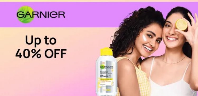 Up To 40% off on Garnier