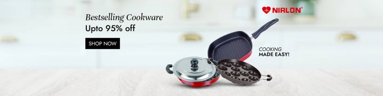 Up To 95% off on Cookware