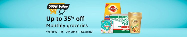 Super Value Days: Up To 35% off on Groceries