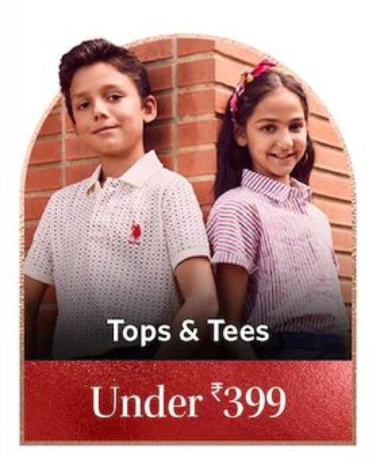 Kid's Tops & Tops under Rs.399