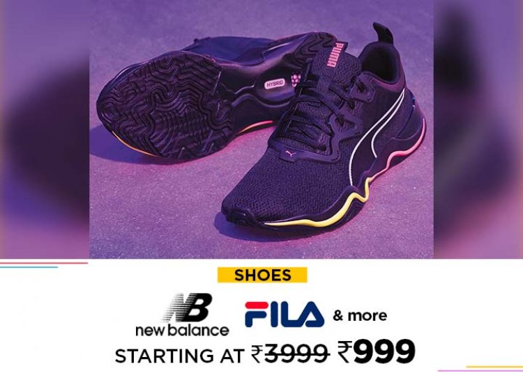 Branded Shoes starting at Rs.999