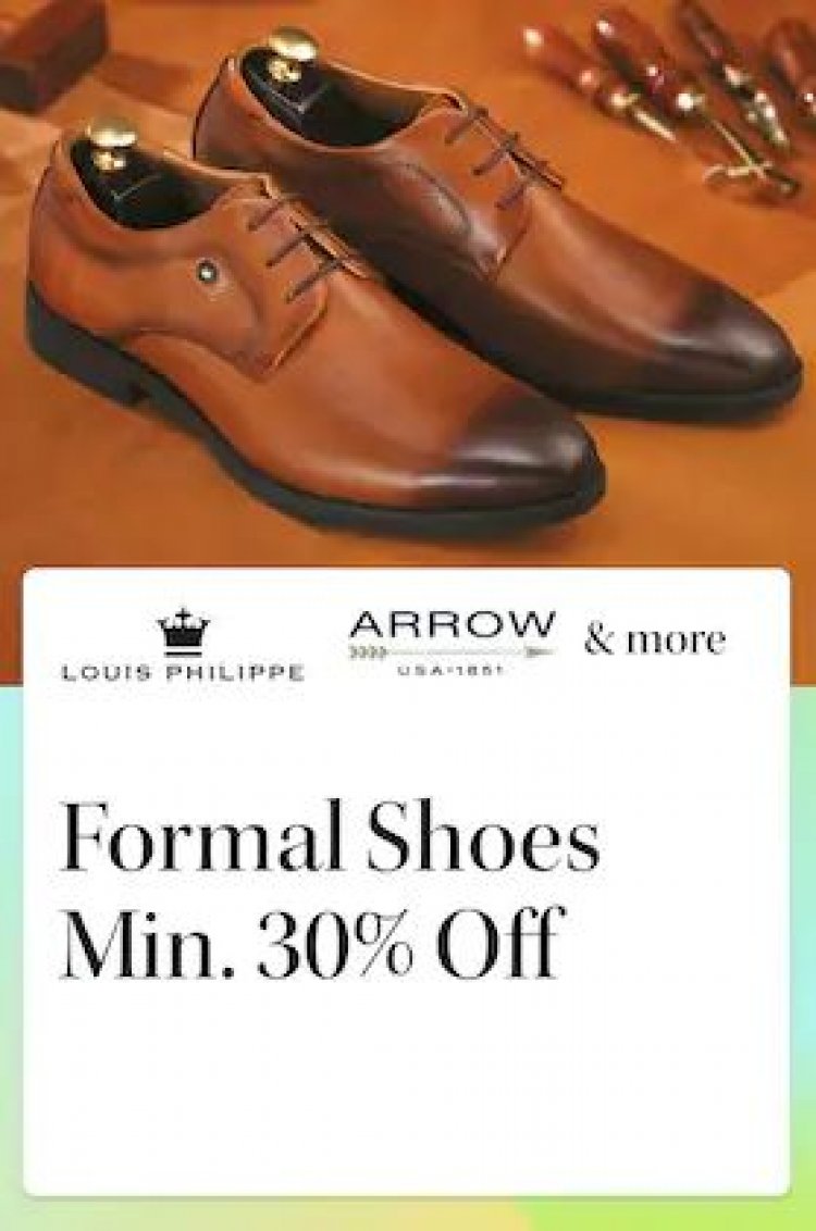 myntra louis philippe formal shoes