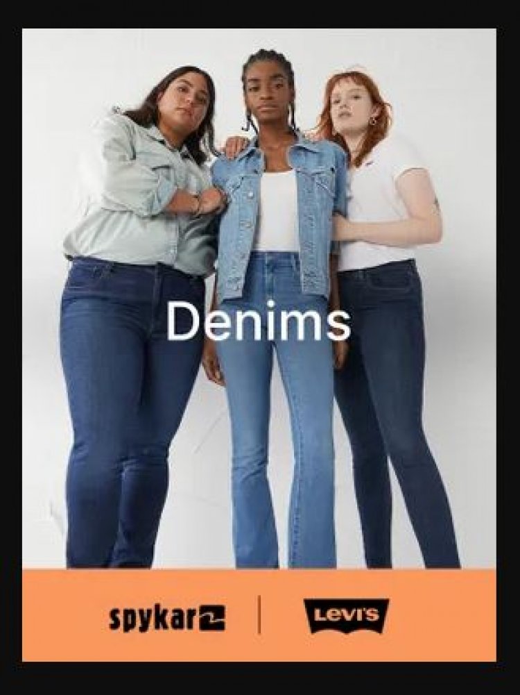 Min 40% off on Denims