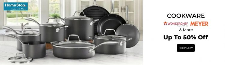 Up To 50% off on Cookware