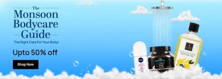 Up To 50% off on Monsoon Body care products
