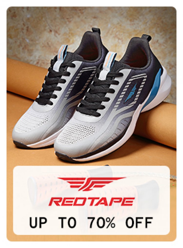 Up To 70% off on Red Tape brand