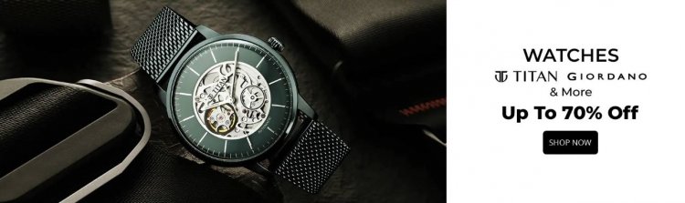 Up To 70% off on Watches