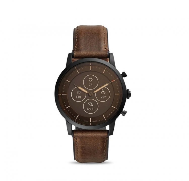 Fossil FTW7008 Collider Hybrid HR Smart Watch at just Rs.10496 [MRP 14995]