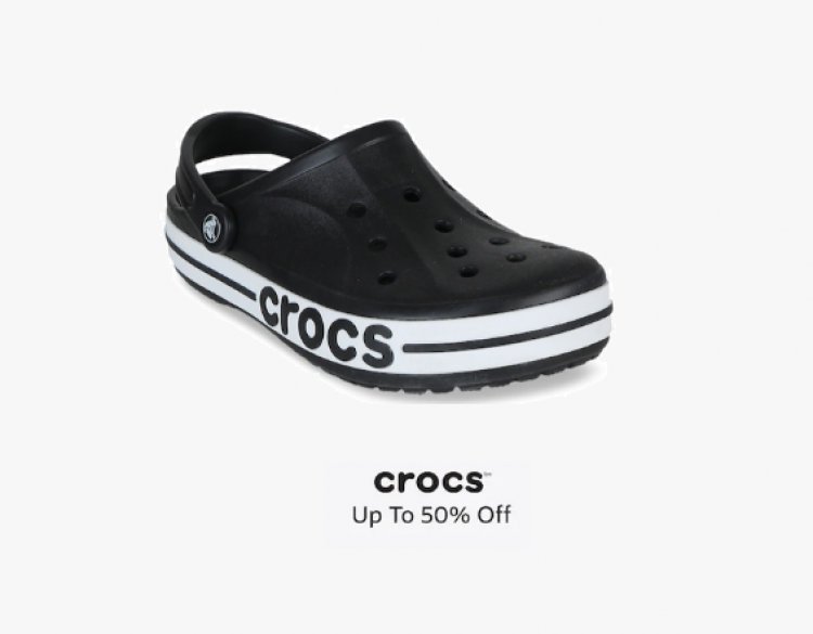 Up to 50% off on Crocs Footwear