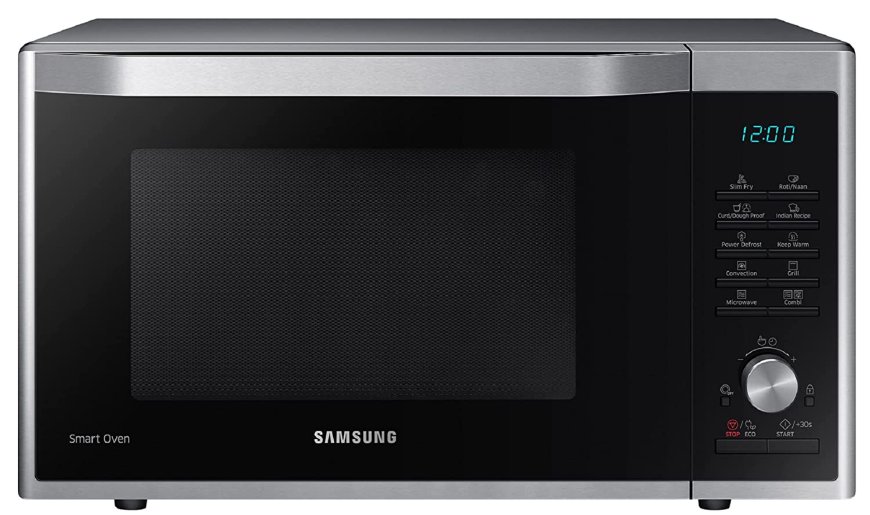 Samsung 32 L Convection & Grill Microwave Oven (Silver) At just Rs. 16,990 [MRP 20,000]