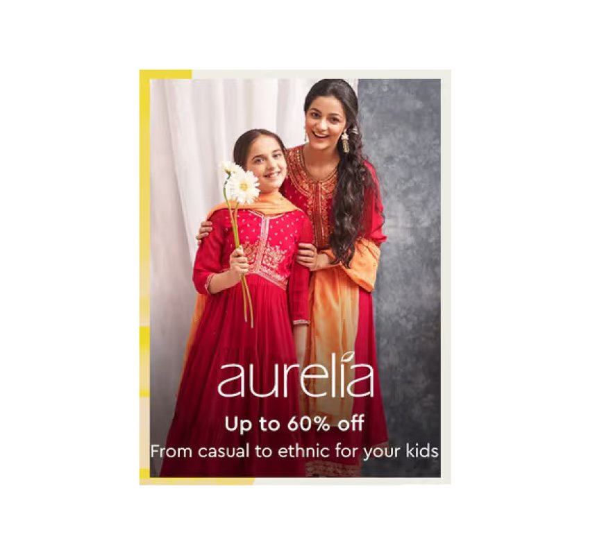 Up to 60% off on Aurelia Kids Brand
