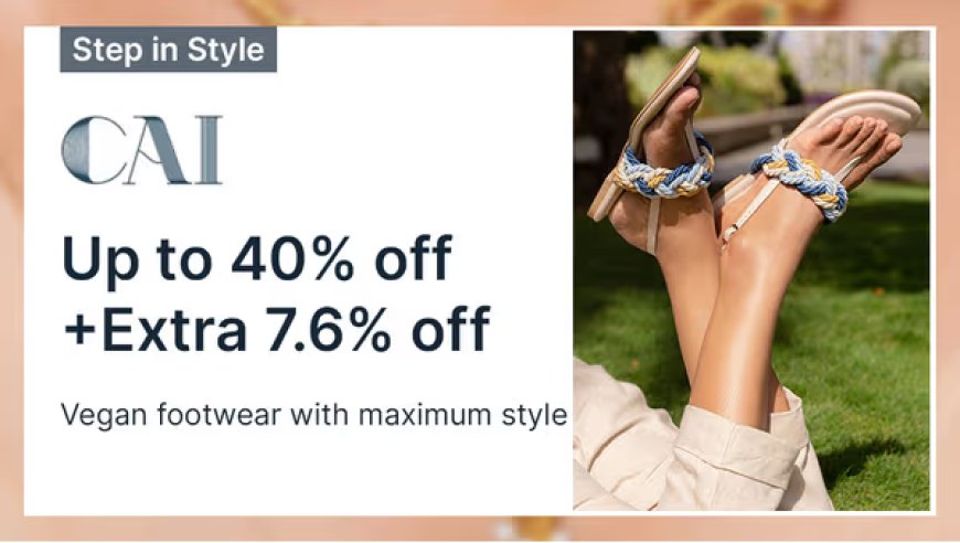 Up to 40% off on CAI Footwear