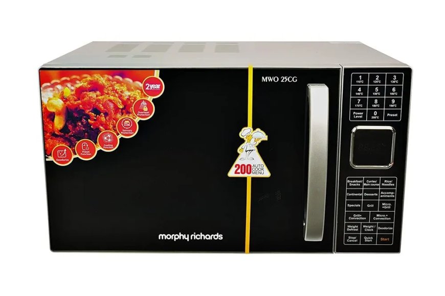 Morphy Richards 25 L Convection Microwave Oven (Steel) At just Rs. 9799 [MRP 15,495]