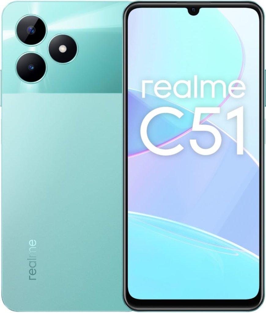 realme C51 (Mint Green, 4GB RAM, 64GB Storage) At just Rs. 8999 [MRP 10,999]