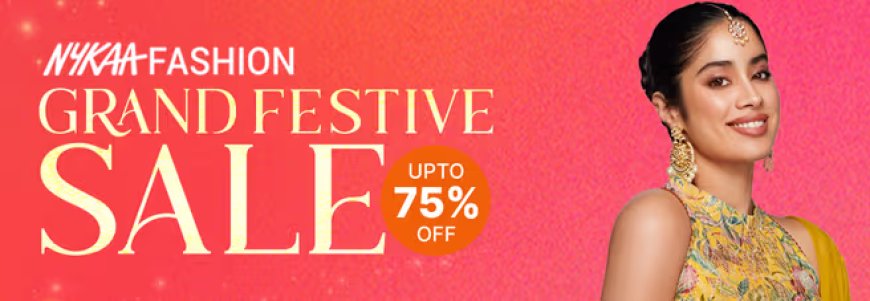 Grand Festive Sale: Up to 75% off on Fashion & Accessories
